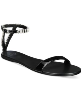AAJ By Aminah - Women's Viktoria Embellished Flat Sandals