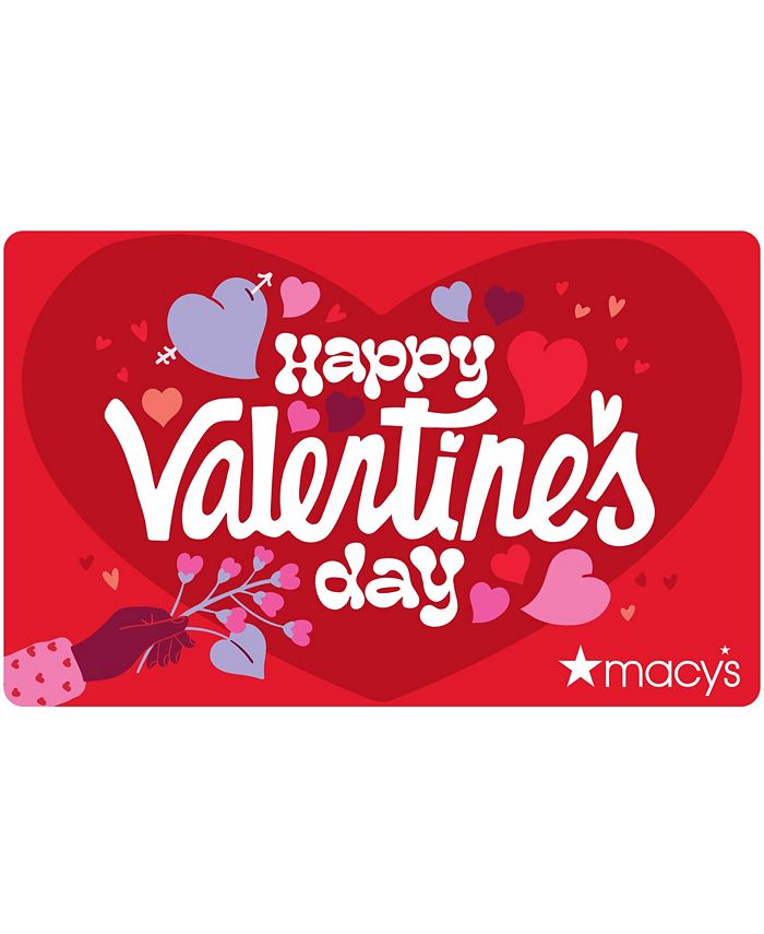 Macy s Happy Valentine s Day E Gift Card Macy s