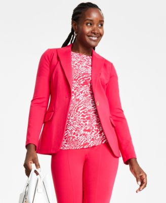 Michael Kors - Women's Knit One-Button Blazer
