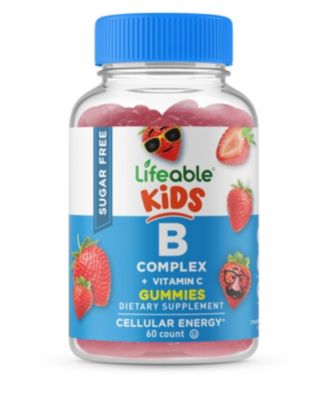 Lifeable Life Able Sugar Free B Complex With Vitamin C For Kids Great ...