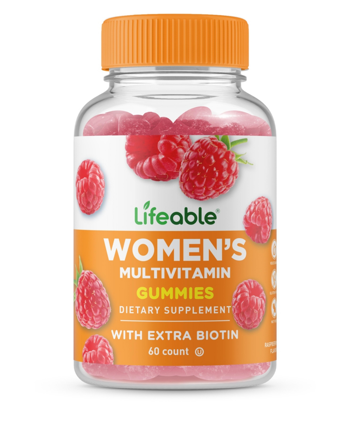 Multivitamin for Women Gummies - Immunity, Digestion, Bones, Skin - Great Tasting Natural Flavor, Dietary Supplement Vitamins - 60 Gummies