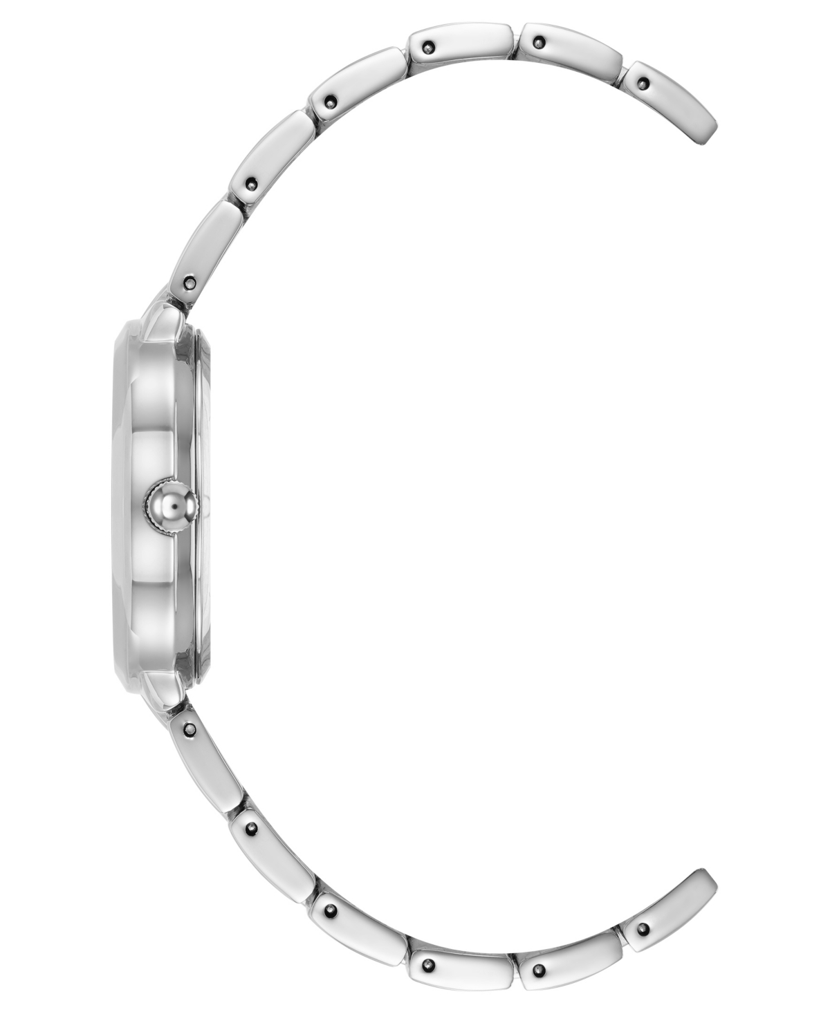 Anne Klein Women's Quartz Silver-tone Alloy Link Watch, 26mm In Silver-tone