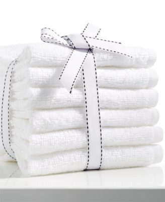 Baltic Linens - Baltic White Washcloth 6 Pack