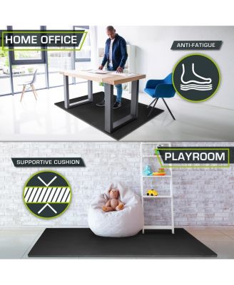 Exercise Puzzle Mat 1-in, 24 Sq Ft - 6 Tiles