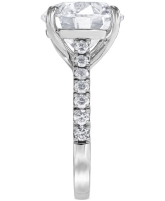 Certified Lab Grown Diamond Solitaire Plus Engagement Ring (7-1/2 ct. t.w.) in 14k Gold