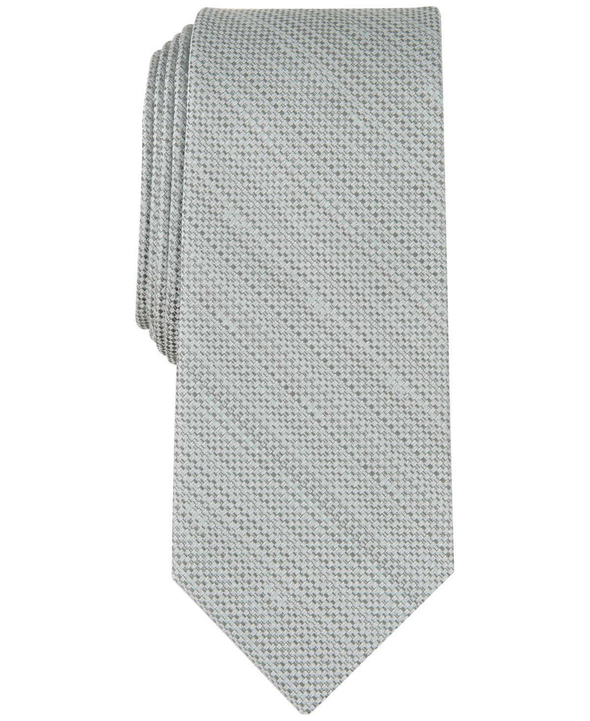 Shop Bar Iii Men's Wren Solid Tie, Created For Macy's In Sage