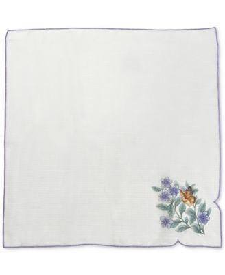 Butterfly Meadow Flutter Fabric Napkins, Set of 4, 19" x 19" 
