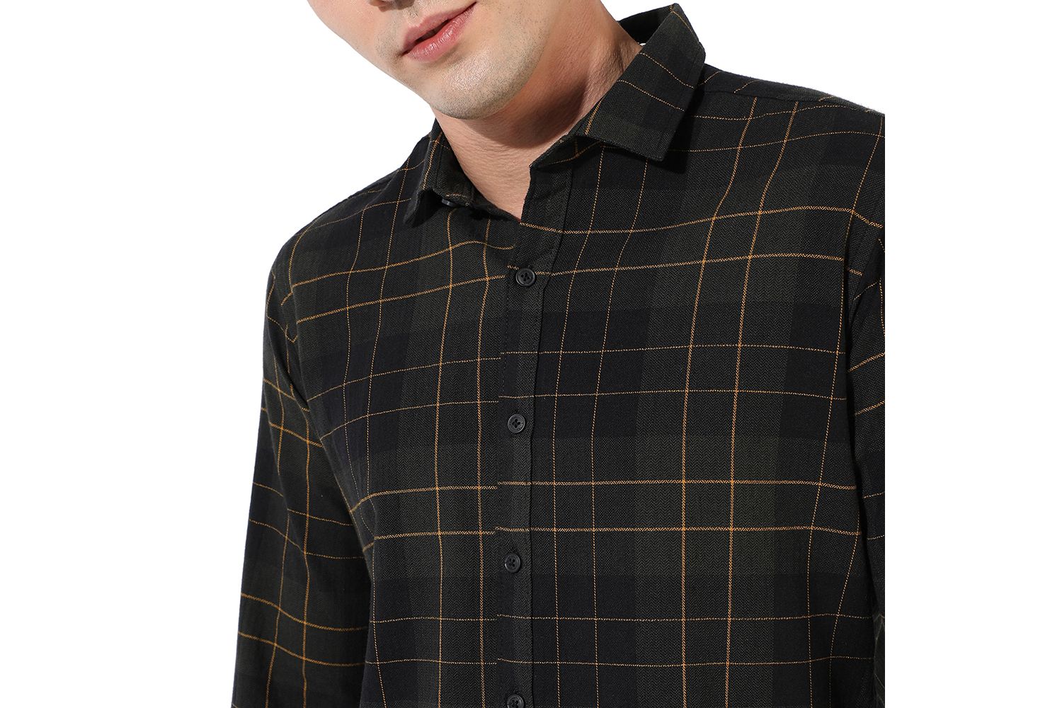 Men's Checkered Casual Shirt