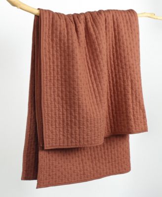 Cross Stitch Reversible Quilted Throw, 50" x 60"