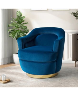 Modern Round Accent Chair for Living Room Bedroom