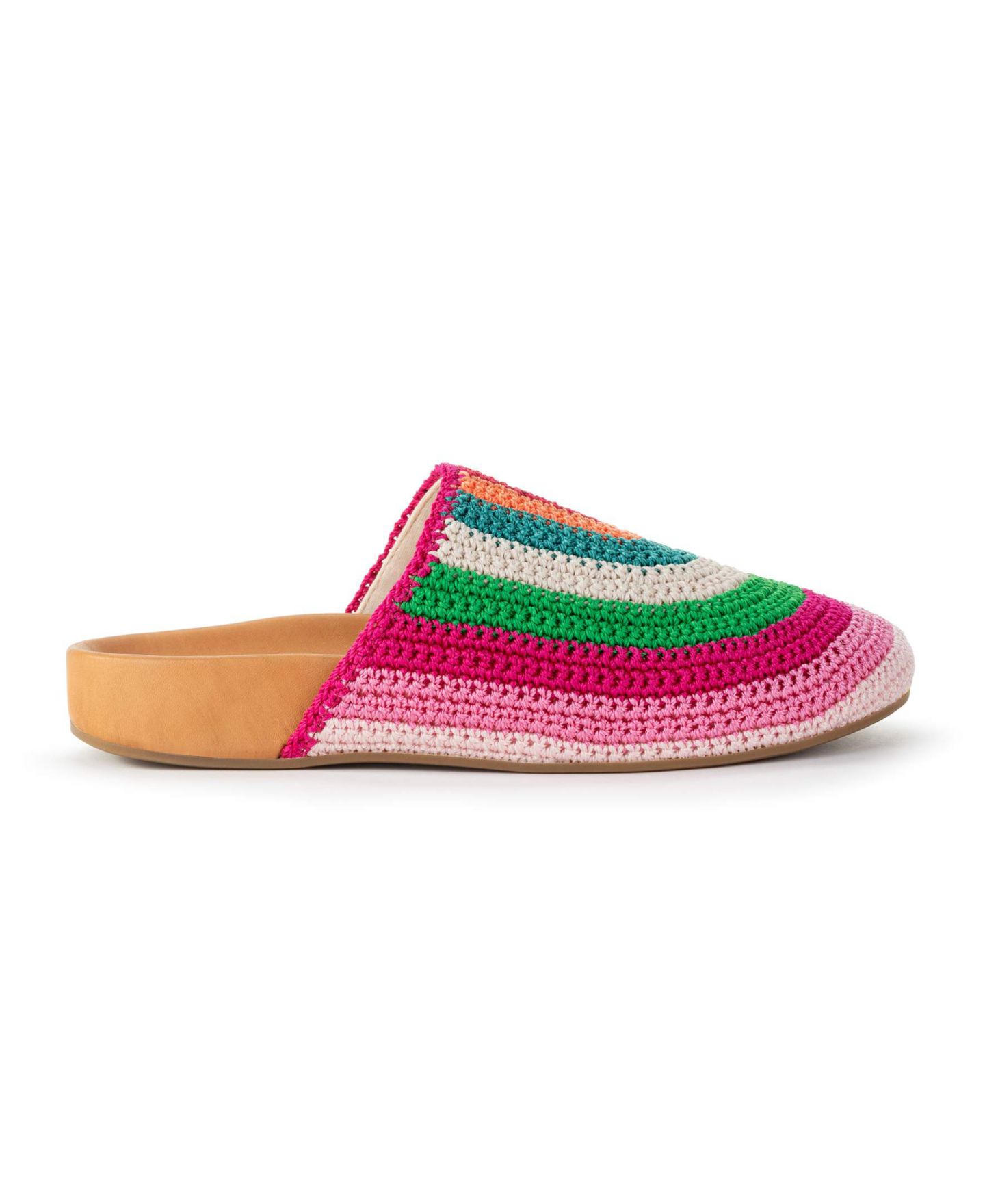 Женские сабо The Sak Bolinas Crochet Clog, цвет: Пляжный полосатый — фото 3