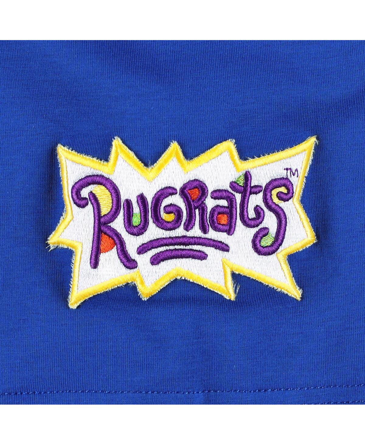 Shop Freeze Max Men's And Women's  Royal Rugrats Wide Open Football T-shirt