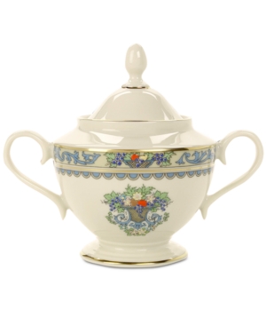 Lenox Autumn Sugar Bowl with Lid
