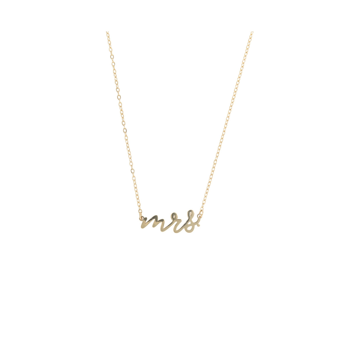 316L Queen Energy "Mrs." Necklace - Silver