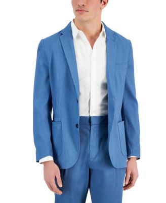 Alfani - Men's Linen Blend Stretch Blazer