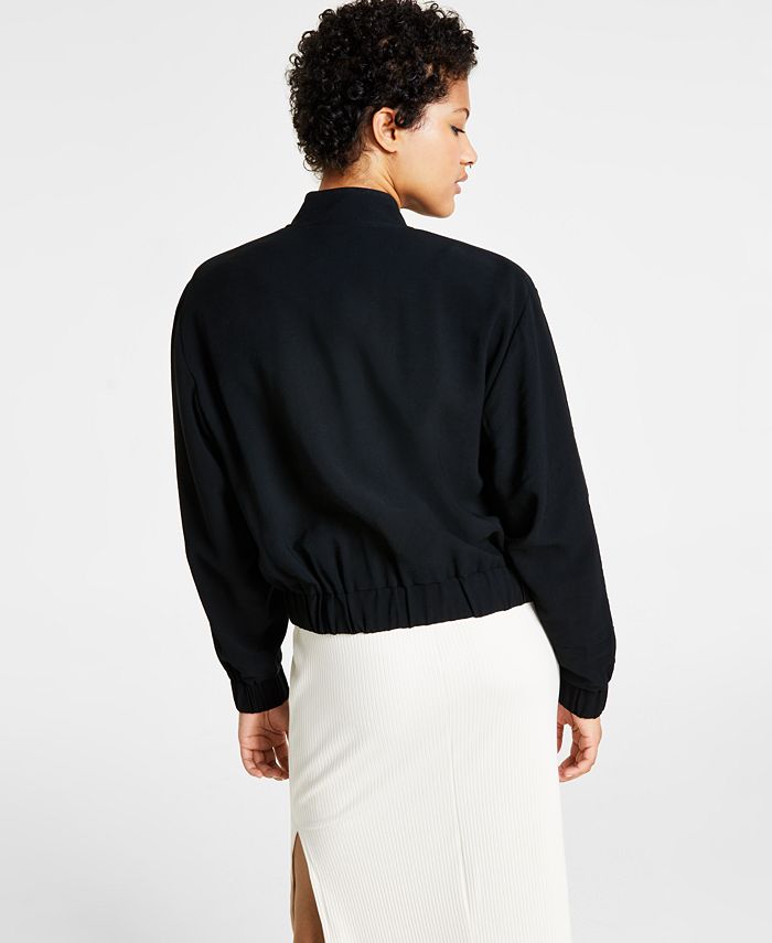 Bar III Women's Bomber Jacket, Created for Macy's Macy's