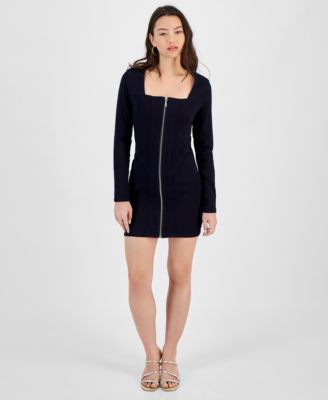 GUESS - Women's Stretch Denim Corset Dress