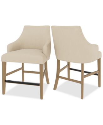 Nelin 2pc Counter Height Chair Set