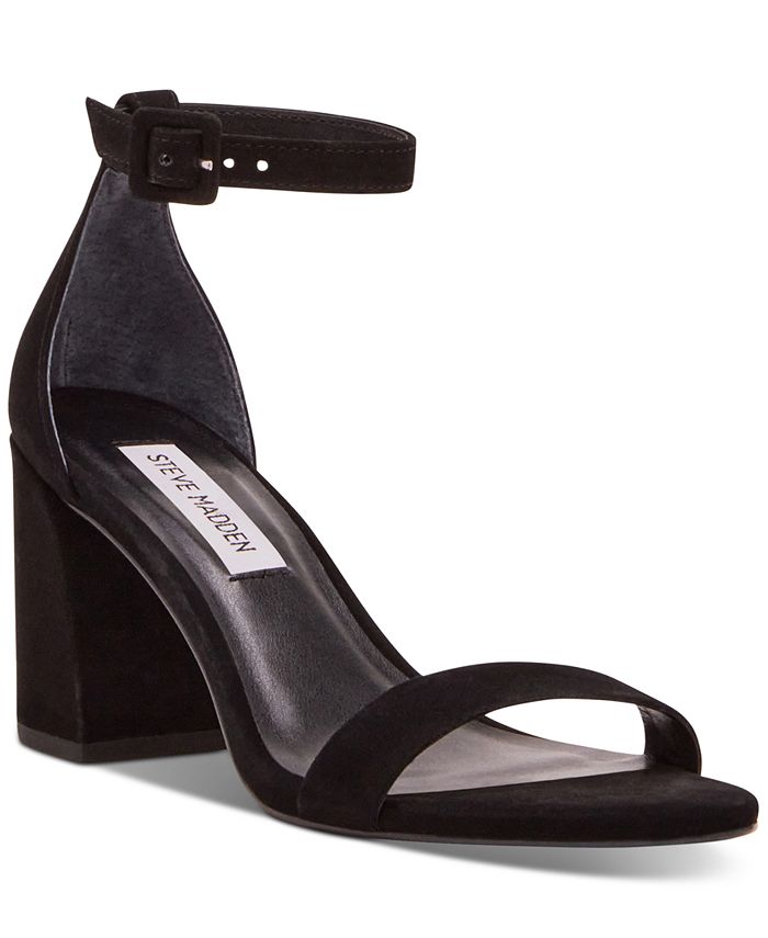 Steve Madden Women s Matty Two Piece Block Heel Sandals Macy s