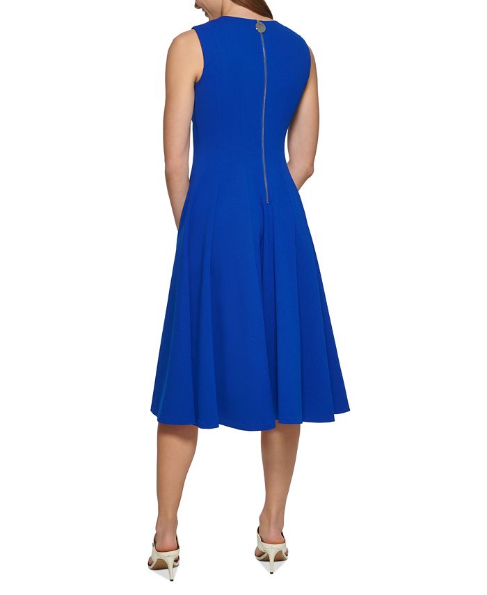 Calvin Klein Petite Sleeveless Midi Dress - Macy's