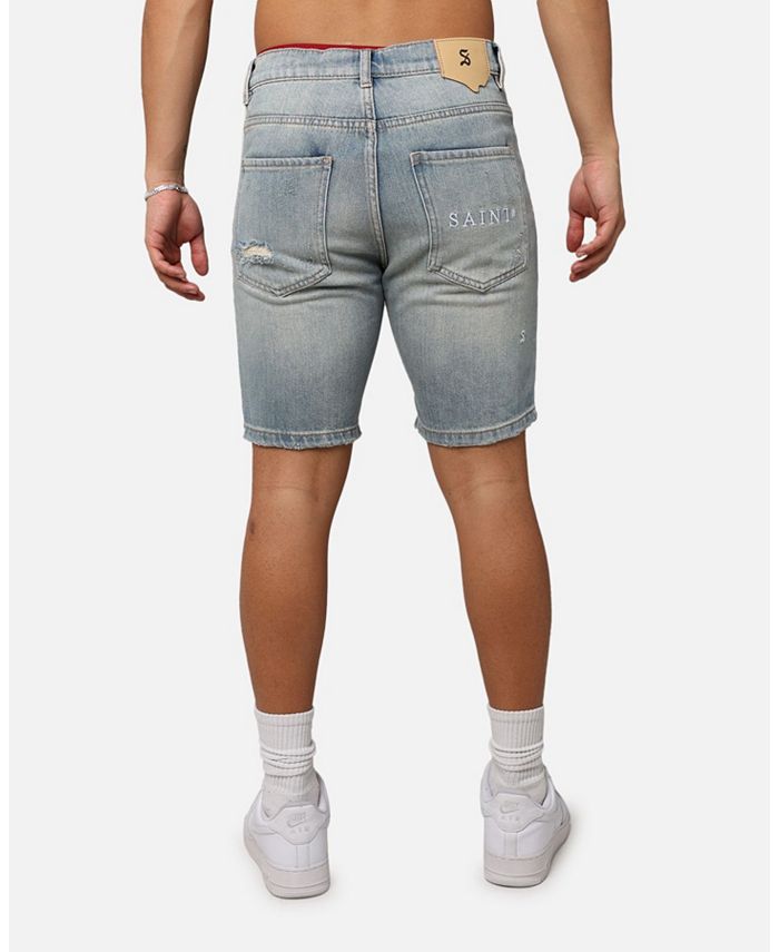 SAINT MORTA Men's Destroyer Distressed Shorts Macy's