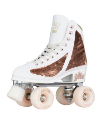 Glitz Roller Skates For Women And Girls - Dazzling Glitter Sparkle Quad Skates