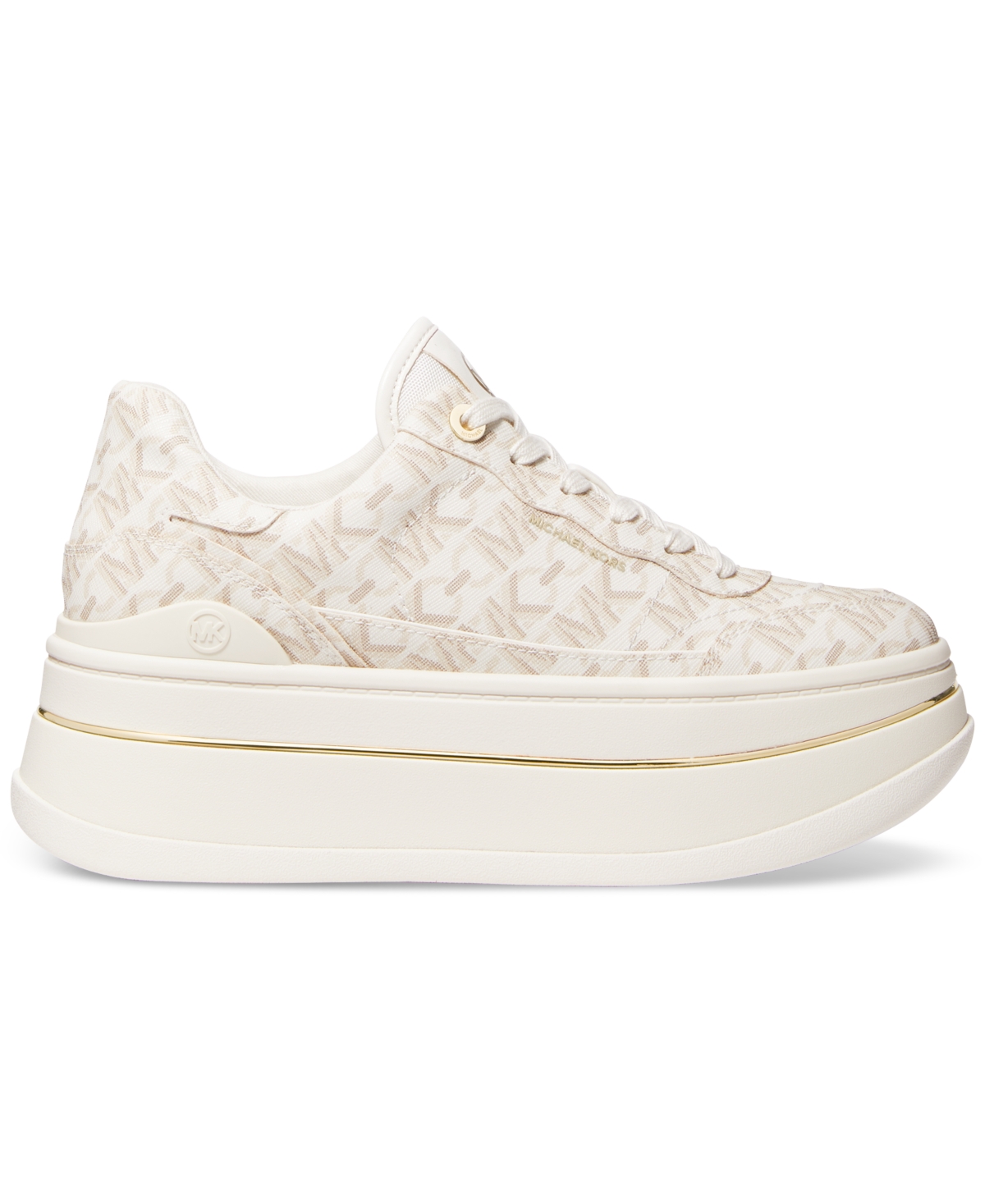 Michael Michael Kors Women's Hayes Empire Logo Lace-Up Platform Sneakers