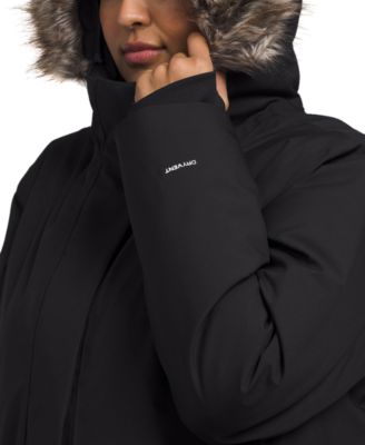 Plus Size Arctic Hooded Coat