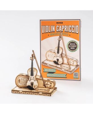 DIY 3D Wooden Puzzle - Violin Capriccio - 62 pcs