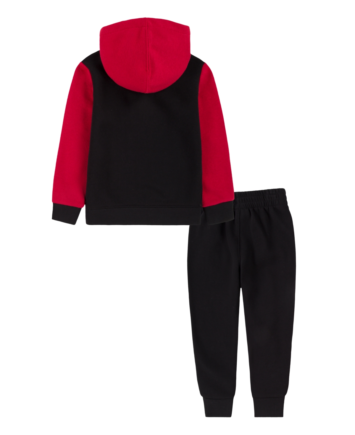 Jordan Toddler Boys Essentials Fleece Pullover and Pants, 2 Piece Set - Gym Red