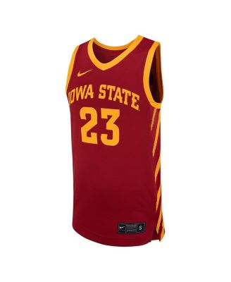 Men's #23 Cardinal Iowa State Cyclones Replica Basketball Jersey