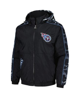 Men's Black Tennessee Titans Thursday Night Gridiron Full-Zip Hoodie Jacket