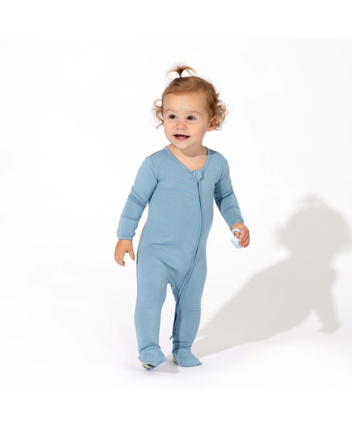 Bellabu Bear Unisex BabyConvertible Footie - Oasis teal