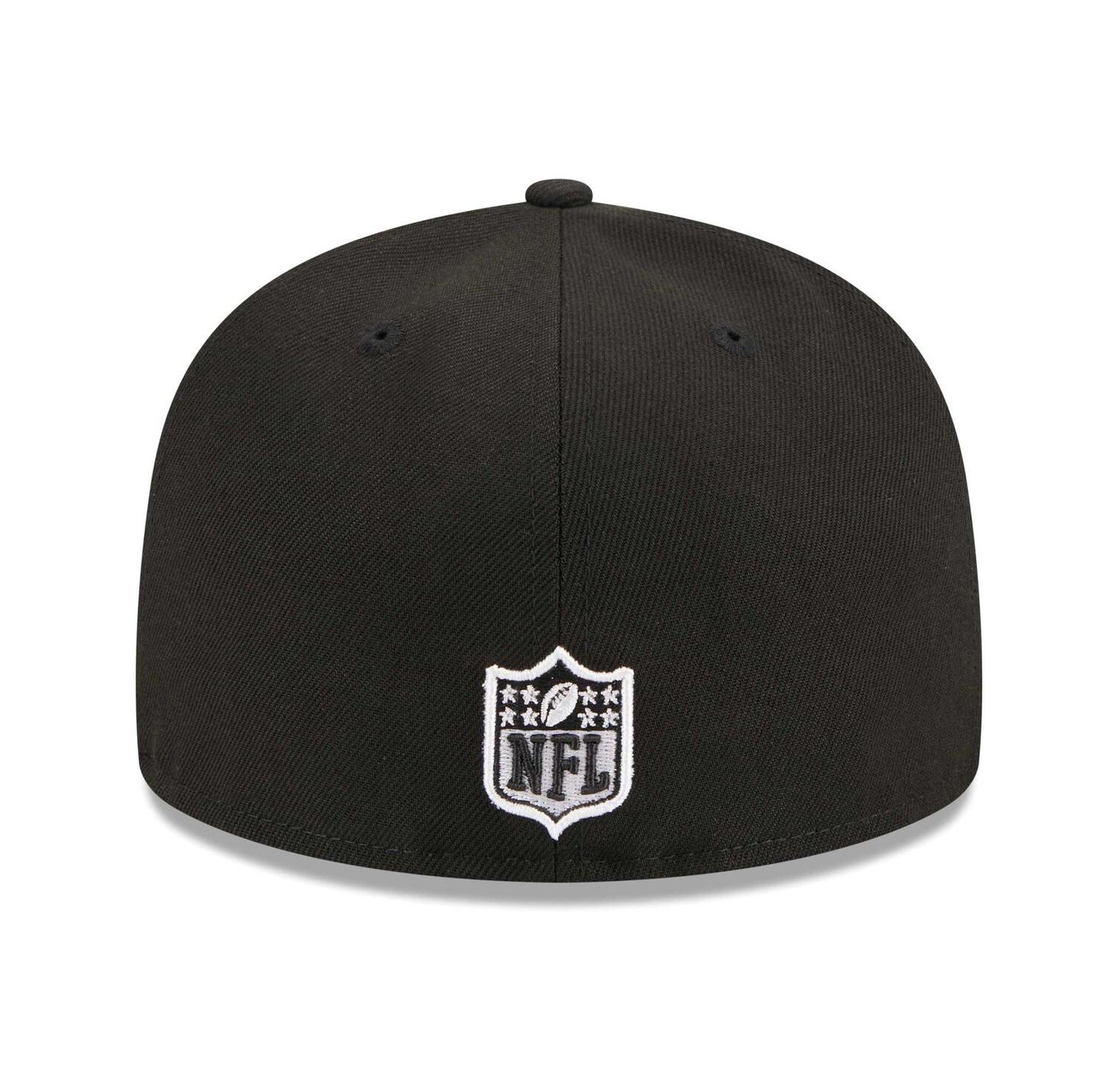 Men's Black Buffalo Bills Main Patch 59FIFTY Fitted Hat