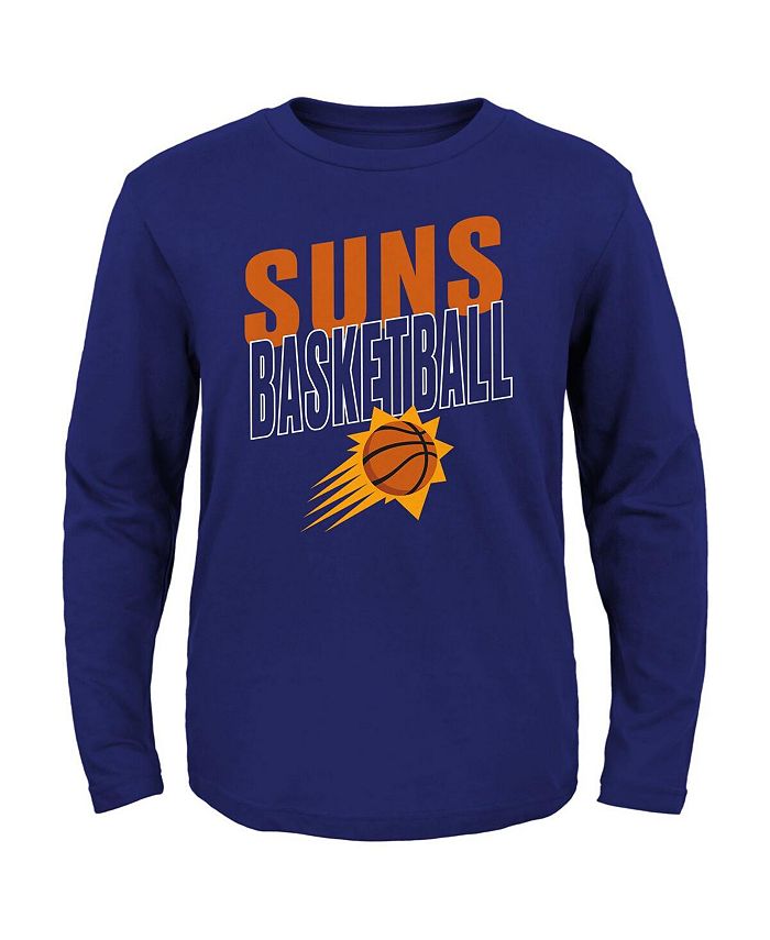 Outerstuff Preschool Boys and Girls Purple Phoenix Suns Showtime Long Sleeve T-shirt - Macy's
