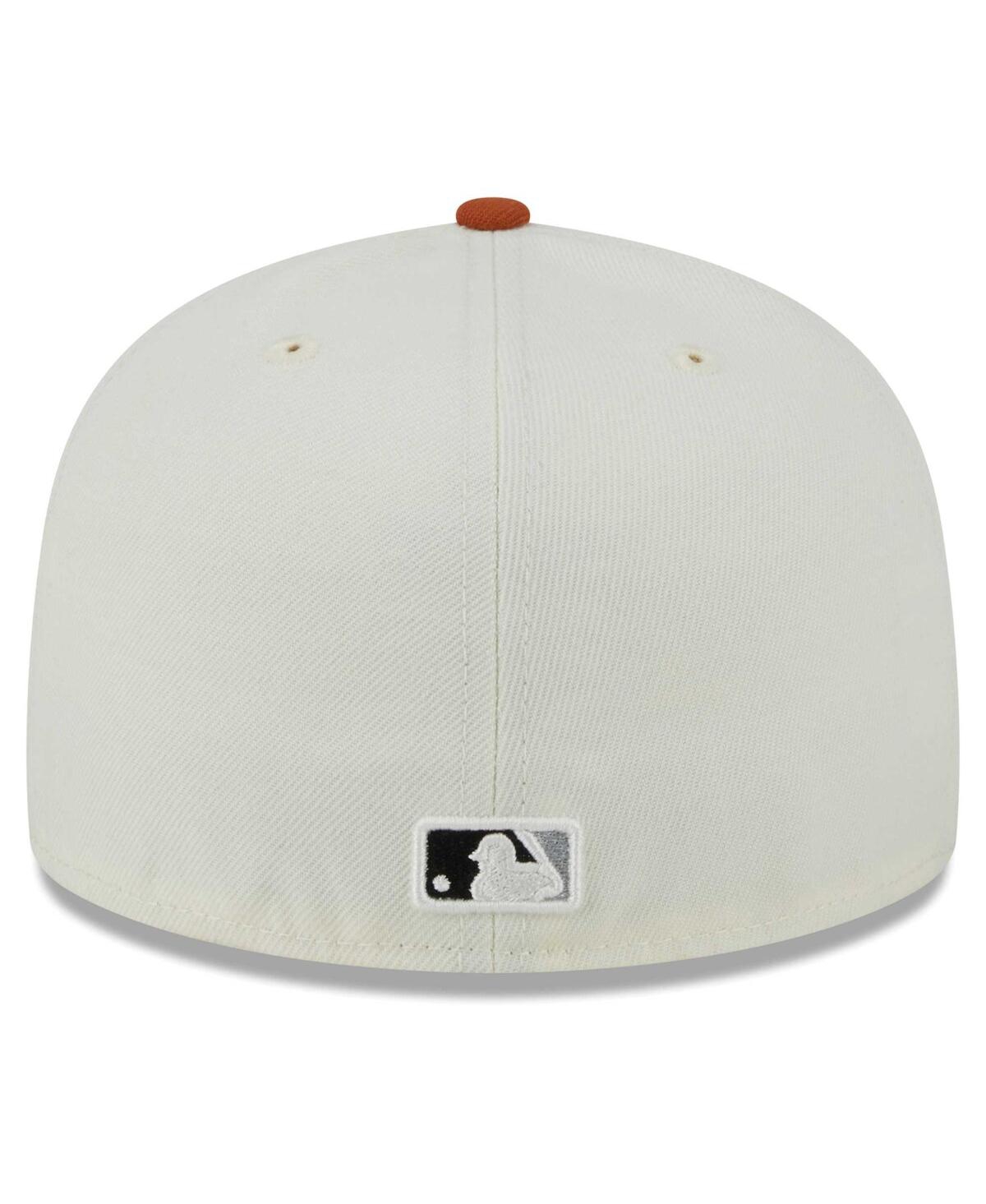 Men's New Era Orange Boston Red Sox 59FIFTY Fitted Hat - Orange