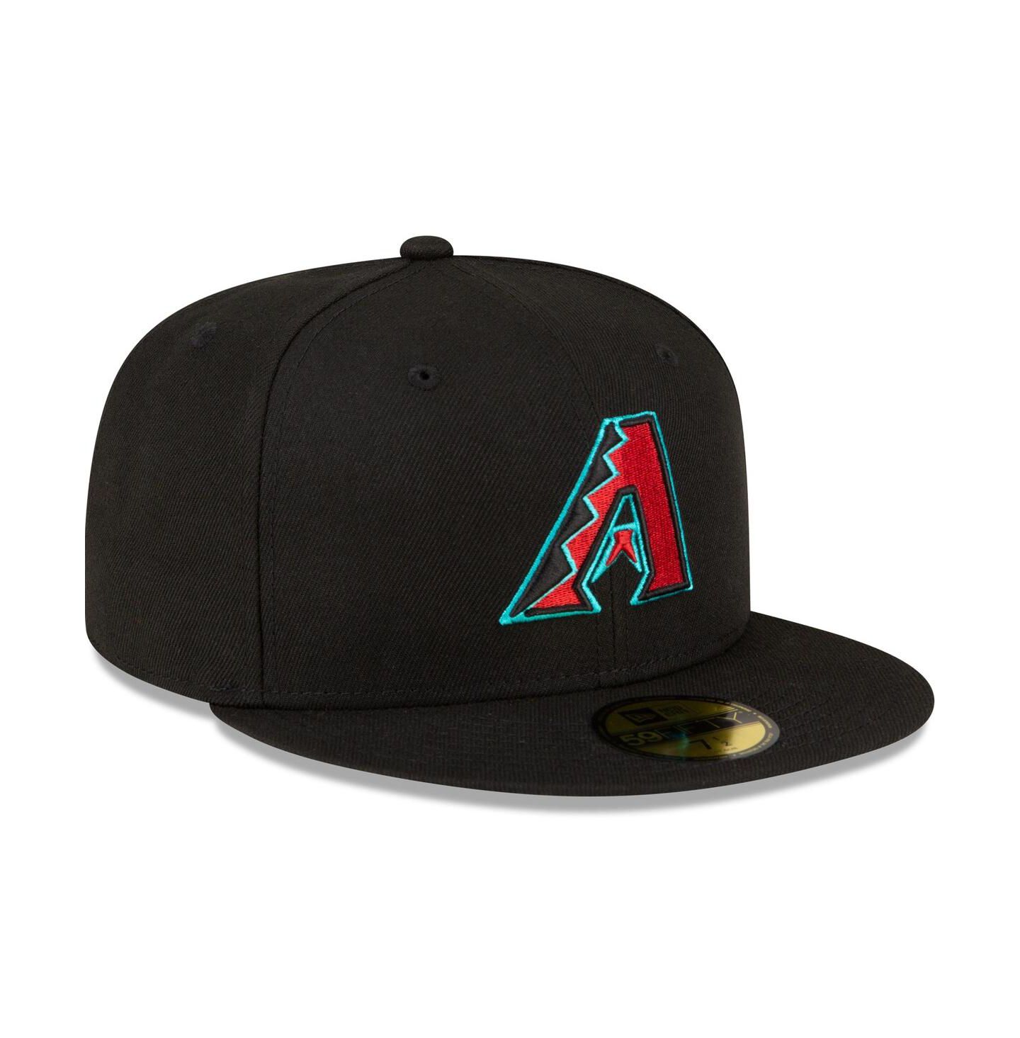 Мужская кепка New Era Black Arizona Diamondbacks Alternate Authentic Collection On-Field 59FIFTY Fitted Hat — фото 2