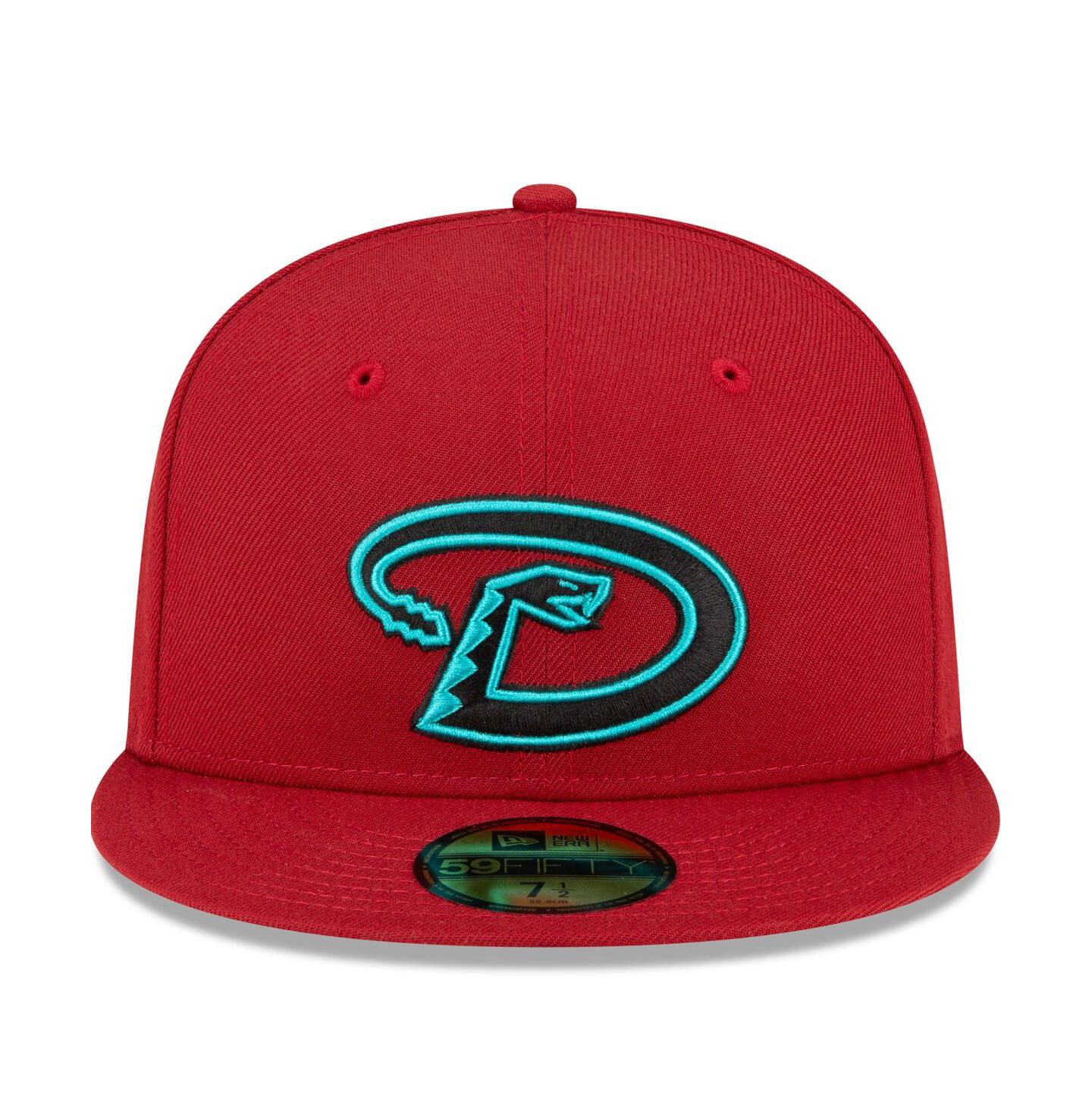 Мужская кепка New Era Red Arizona Diamondbacks Alternate Authentic Collection On-Field 59FIFTY Fitted Hat — фото 3