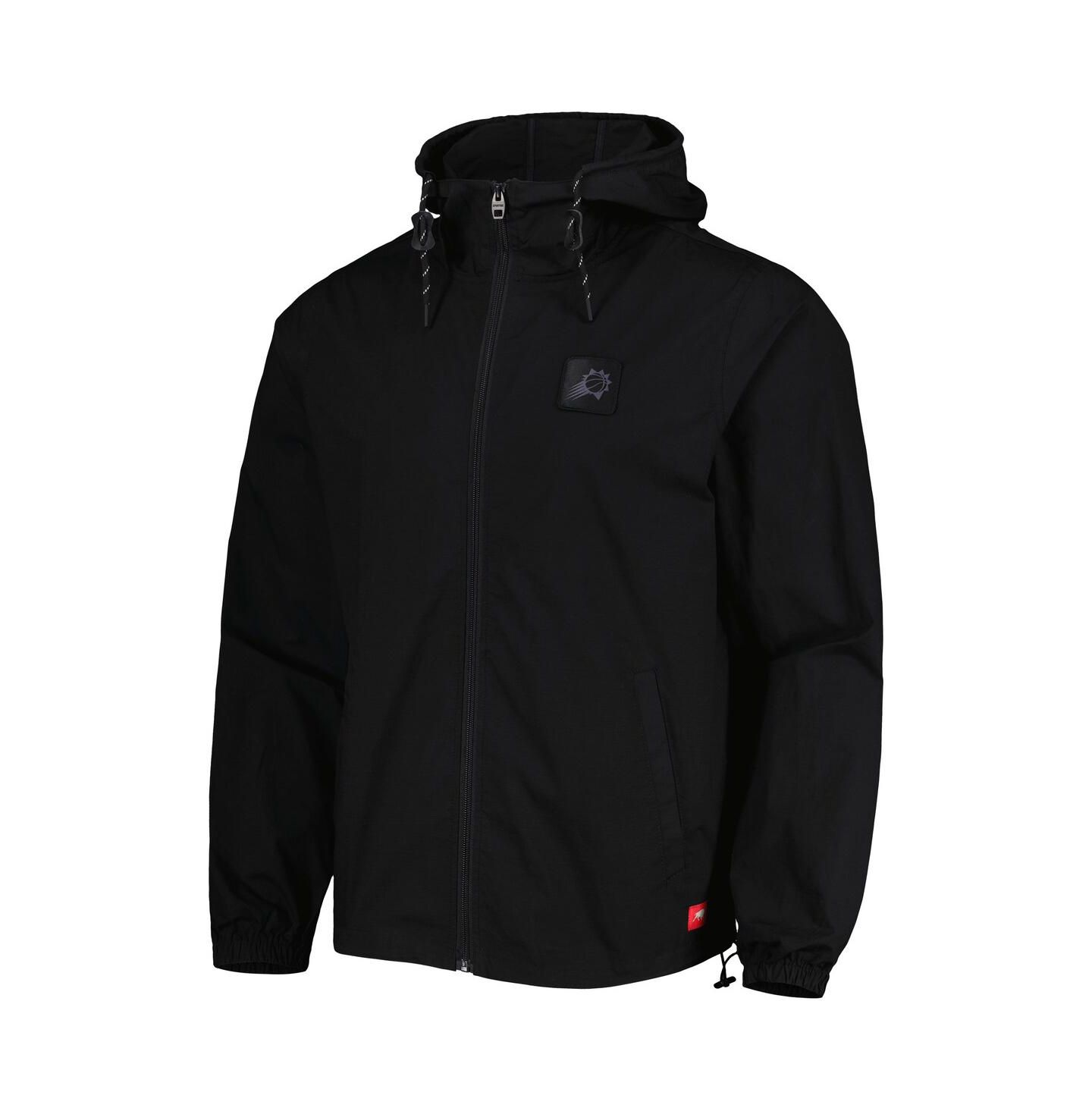 Мужская куртка Sportiqe Black Phoenix Suns Madera Ripstop Full-Zip — фото 2