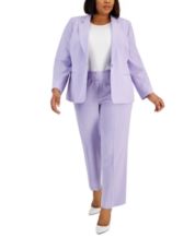 Elegant Purple Plus Size Mother Of The Bride Pants Suit With Plus Size  Jackets 2021 Collection From Verycute, $46.81