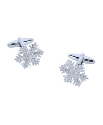 Cufflink Holiday Pack Snowflake and Mother of Pearl Set