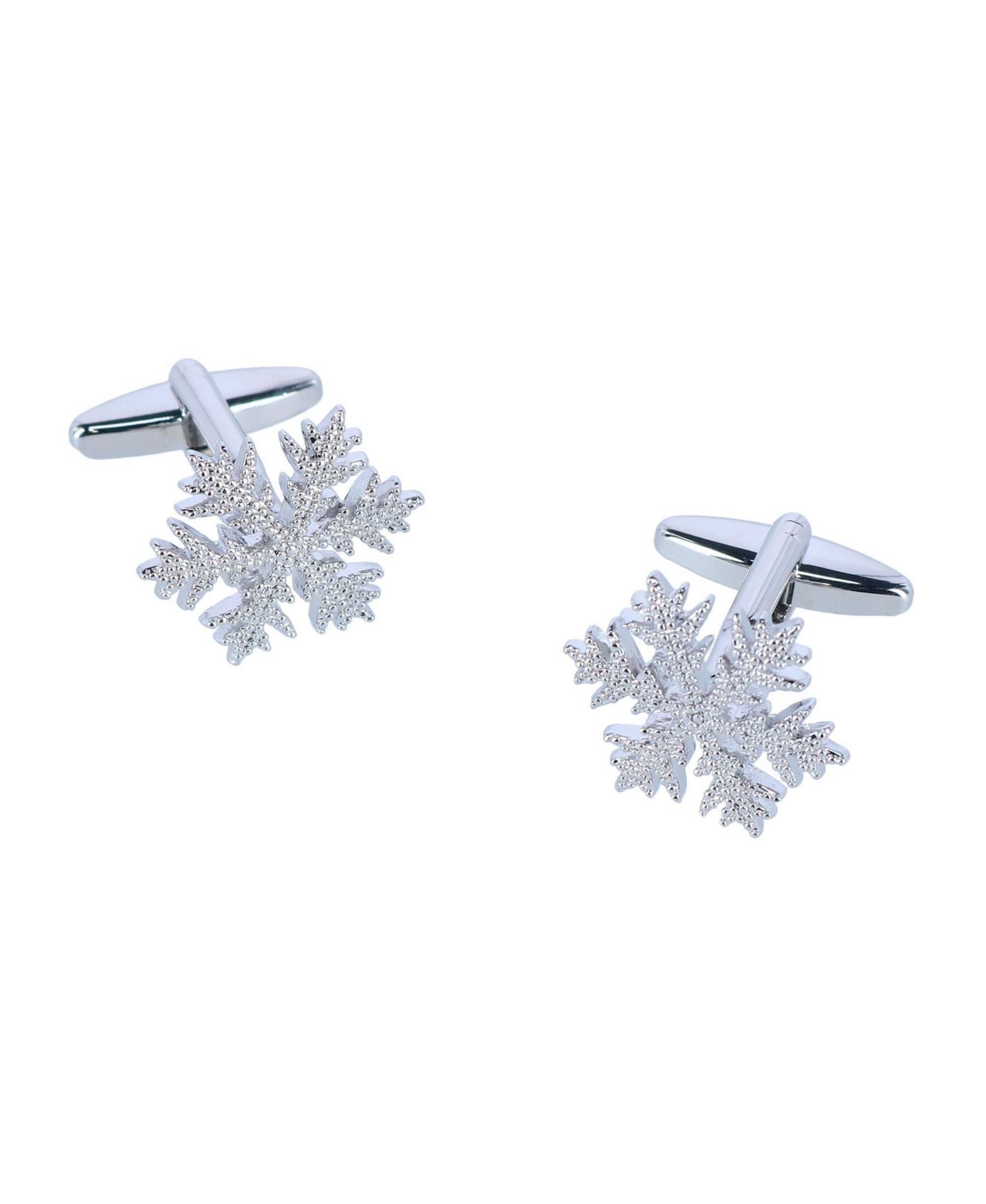 Мужские аксессуары TRAFALGAR Cufflink Holiday Pack Snowflake and Mother of Pearl Set — фото 2