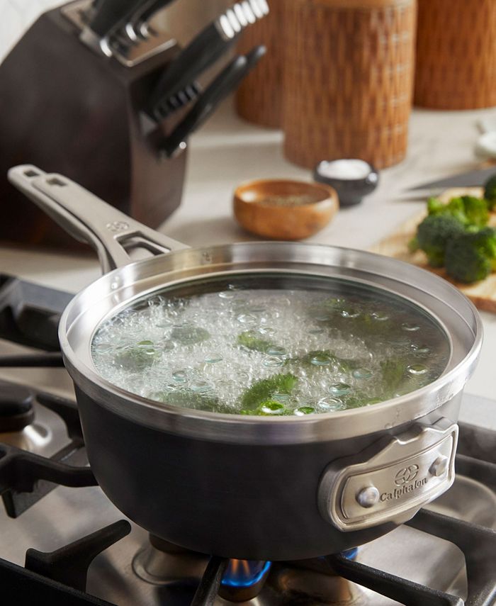 Calphalon Premier Space-Saving Hard-Anodized Nonstick 1.5-Quart Sauce ...