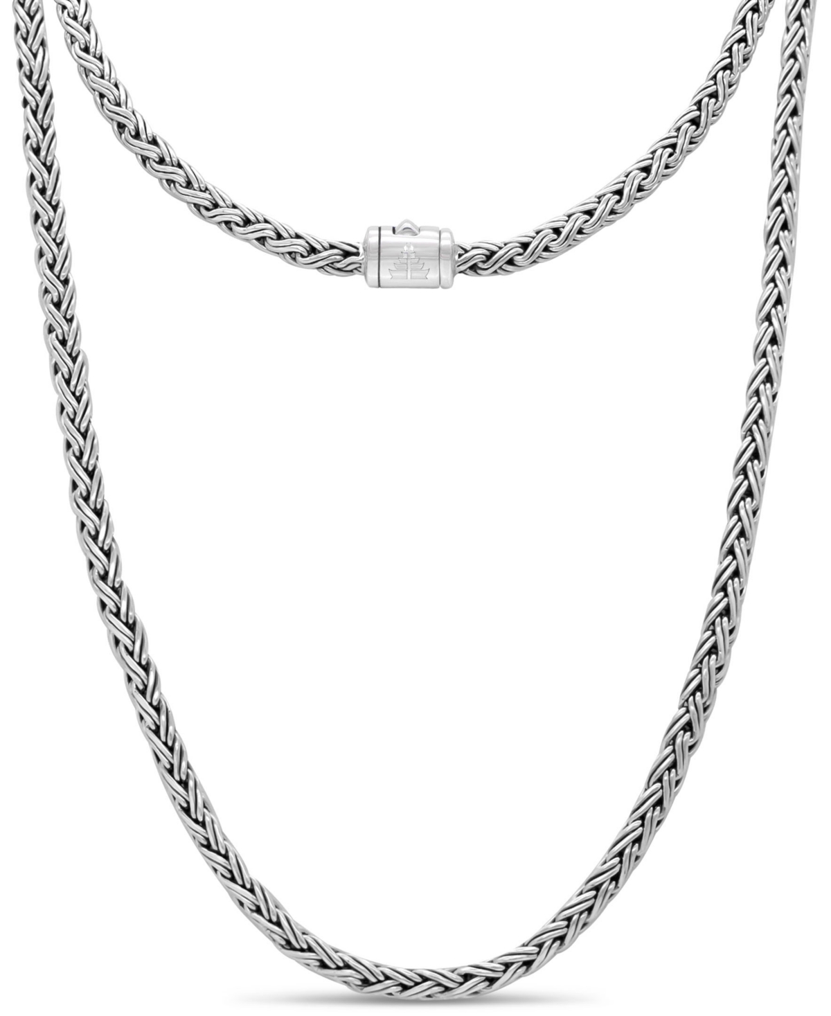 Paddy Oval 5mm Chain Necklace in Sterling Silver - Silver