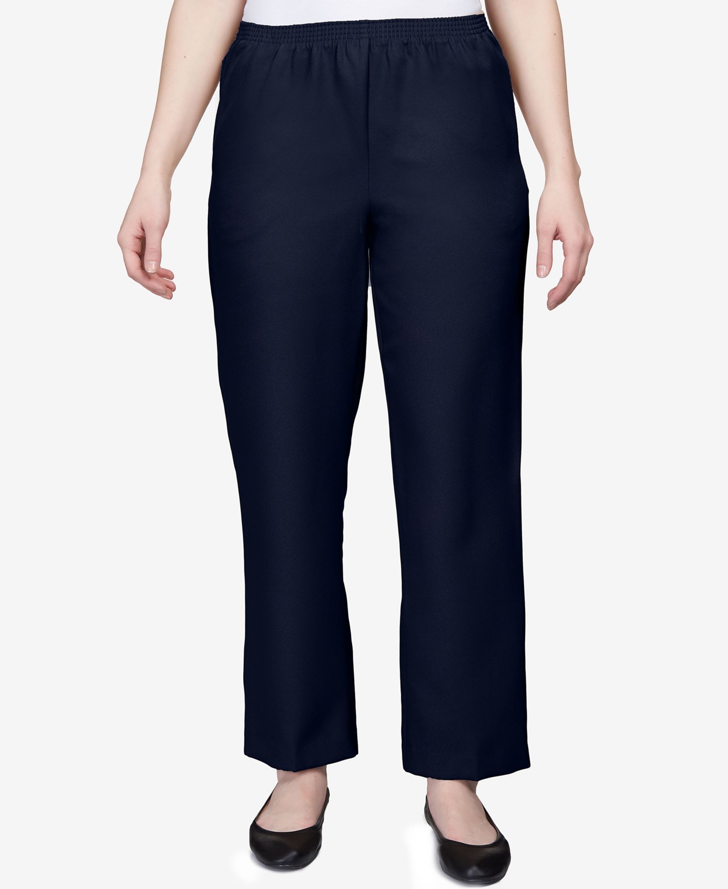 Classics Pull-On Straight-Leg Pants