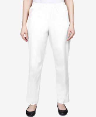 Alfred Dunner - High-Rise Pull-On Pants