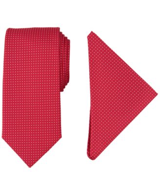 Men's Tjorn Dot Te & Pocket Square Set