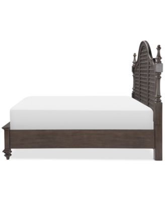 Mandeville Louvered California King Storage Bed