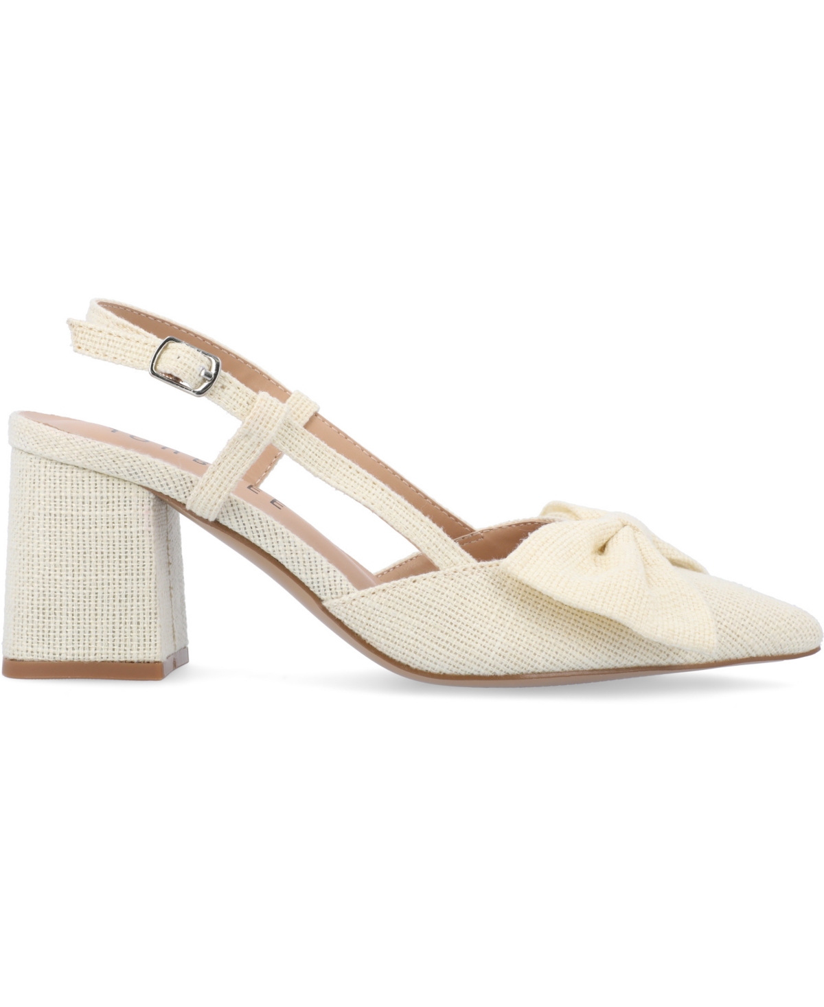 JOURNEE COLLECTION WOMEN'S TAILYNN BLOCK HEEL PUMPS 