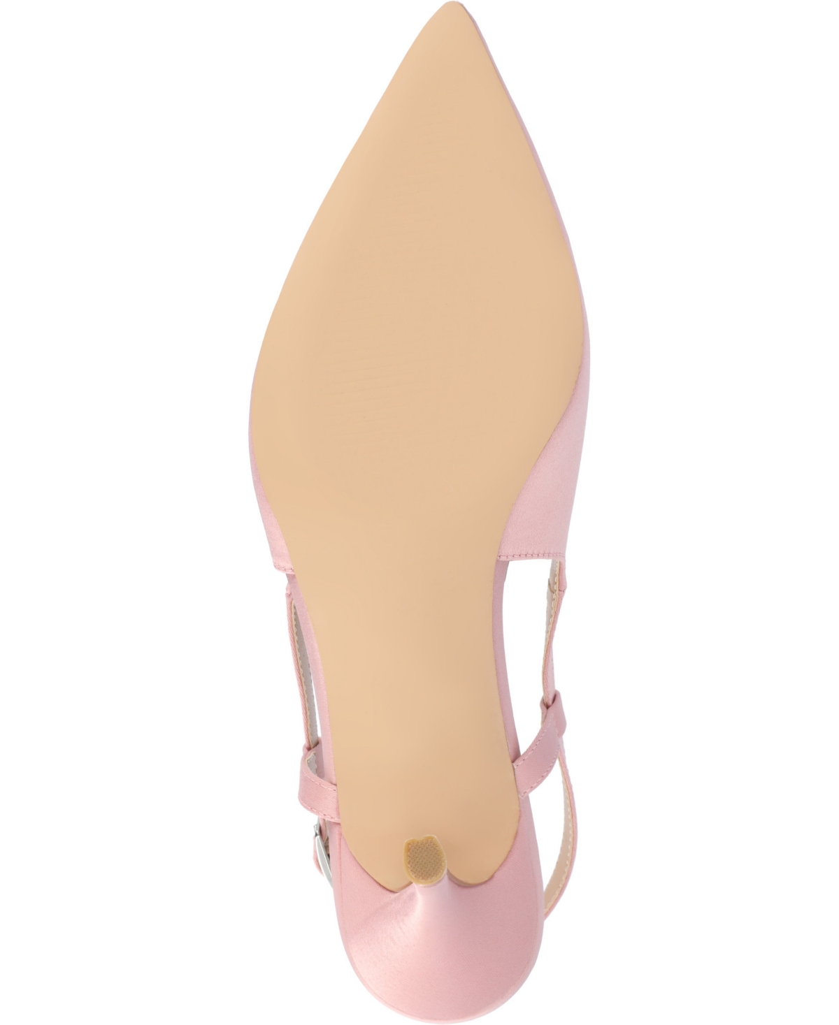 Journee Collection Knightly Pointed Toe Slingback Pump In Pink